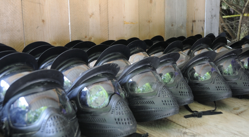 Casques paintball