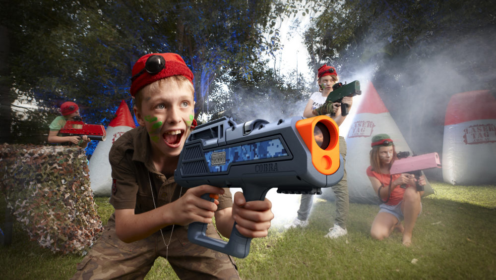 Laser game outdoor