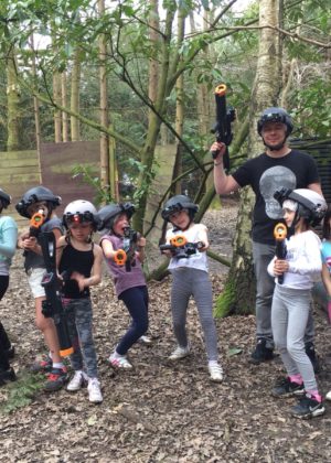 Laser game enfant école sortie scolaire